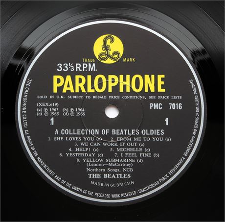 Parlogram Auctions - The Beatles - A Collection of Beatles Oldies 