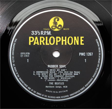 Parlogram Auctions - Beatles - Rubber Soul - UK 1969 -5/-5 MONO LP