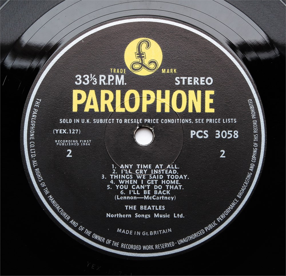 The Beatles - A Hard Day's Night - UK 1964 - Parlogram Auctions