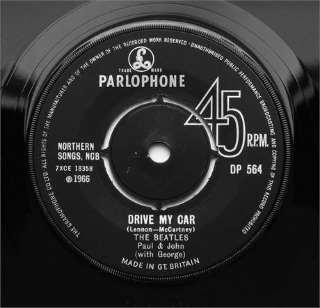 Parlogram Auctions - Beatles - Michelle/Drive My Car - UK 1966 