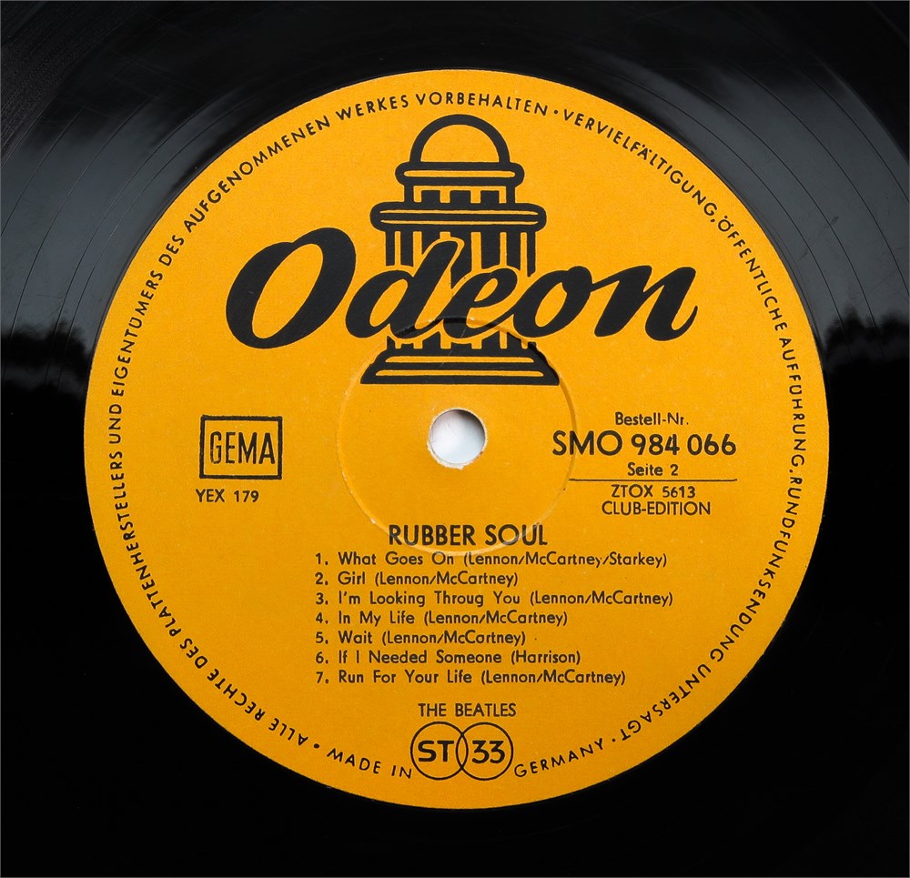 Lp The Beatles '65 Odeon Smofb Press * Stereo *Brasil PLASTIC BAG