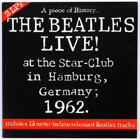 Parlogram Auctions - The Beatles - Live At the Star Club - 1977 Lingasong  DLP MINT