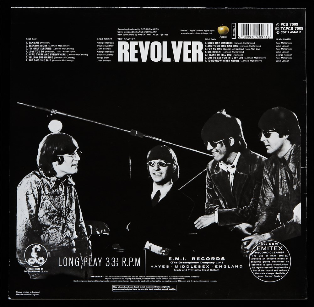 Parlogram Auctions - The Beatles - Revolver - UK 1990 DMM Stereo