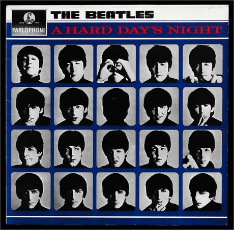The Beatles - A Hard Day's Night - 1991 UK STEREO MISPRESSING LP