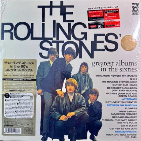 The Rolling Stones – Greatest Albums In The Sixties (Japanese) Sealed