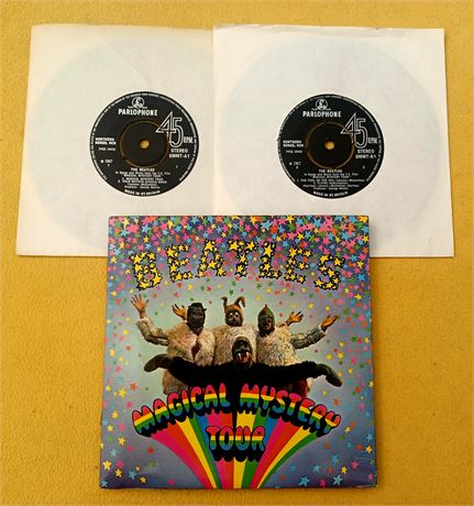 BEATLES " MAGICAL MYSTERY TOUR "SUPERB VRARE '72 STEREO SIDE 4 MONO MISPRESS