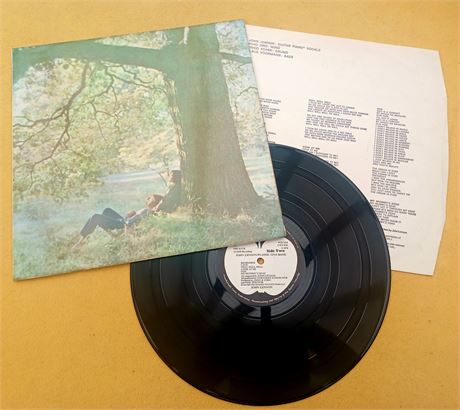 " JOHN LENNON PLASTIC ONO BAND " SUPER EARLY UK LP +  MACLEN INNER & LABELS