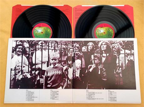 " BEATLES 1962-1966 "SUPERB EARLIEST UK DOUBLE LP RARE no PRODUCER CREDIT SLV
